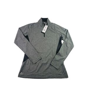 Adidas Golf Gray Performance Pullover Womens Size M